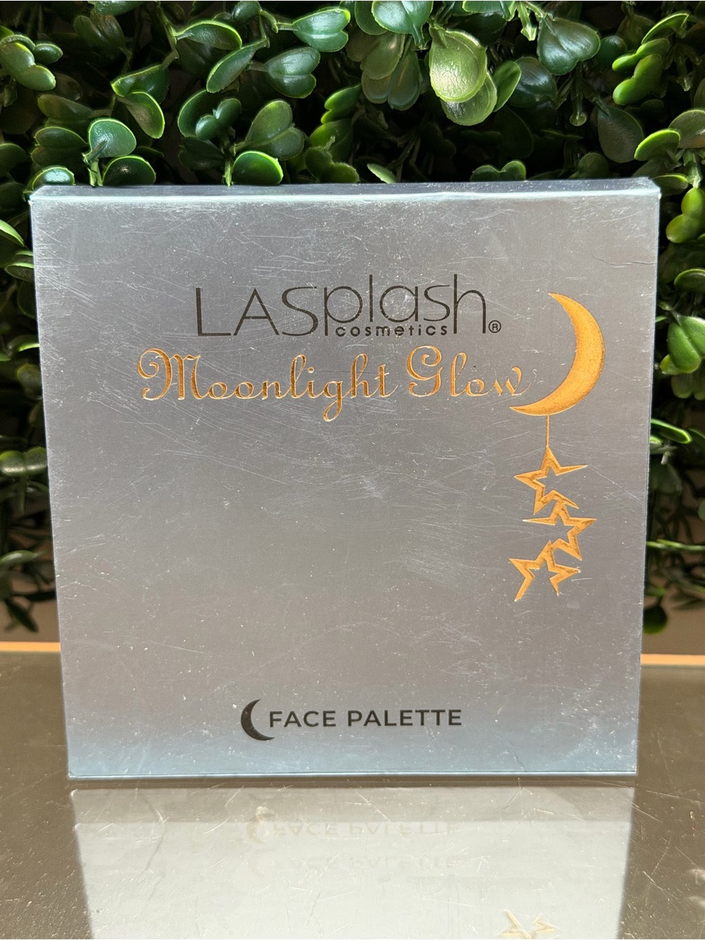 Splash Moonlight Glow Face Palette — Silver & Gold Accents